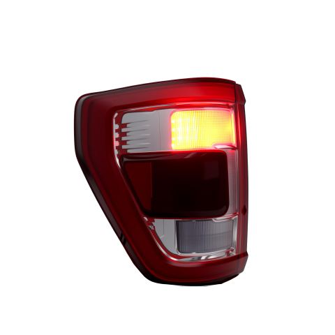 for 21-23 ford f150 led with blind spot tail light - 版本详情图