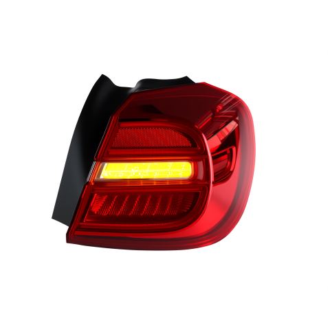 for benz 15-16 gla 156 tail light - 版本详情图